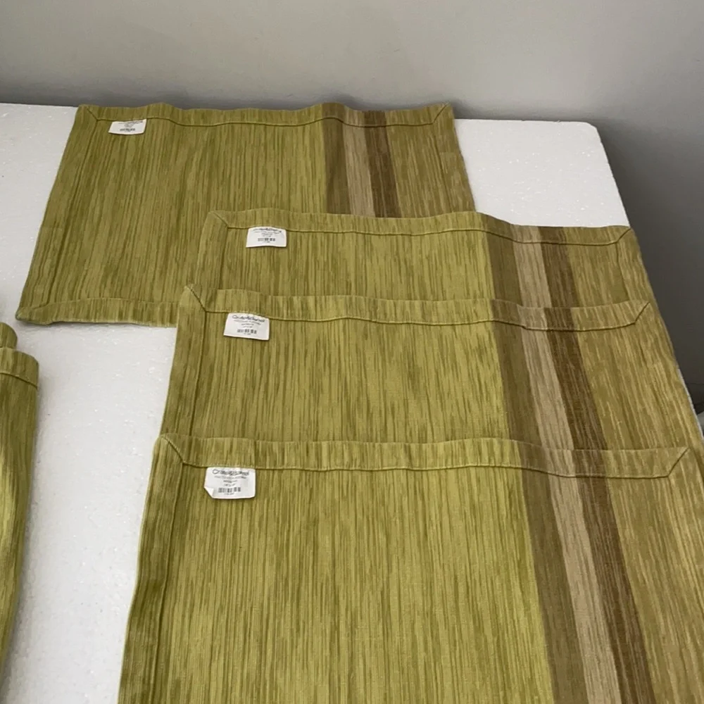 Crate & Barrel Fractions Placemats (7)